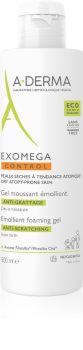 A-Derma Exomega gel lavant émollient pour peaux sèches à atopiques