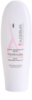 A-Derma Hydralba crème hydratante pour peaux sèches SPF 20