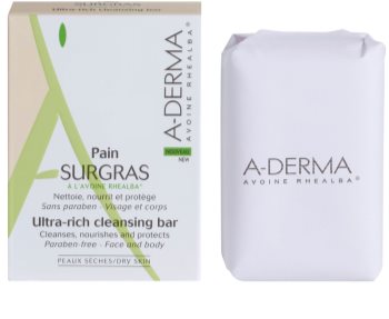 A-Derma Original Care švelniai valantis muilas