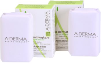 A-Derma Original Care pain dermatologique nettoyant pour peaux sensibles et irritées
