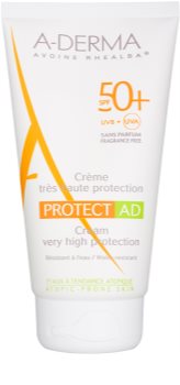 A-Derma Protect AD zaštitna krema za sunčanje za atopičnu kožu SPF 50+