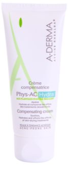 A-Derma Phys-AC Hydra crème hydratante pour peaux irritées et déséchées après traitements de l'acné