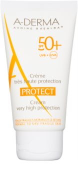 A-Derma Protect crème protectrice pour peaux normales et sèches SPF 50+