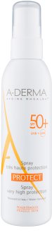 A-Derma Protect purškiamasis apsauginis losjonas SPF 50+