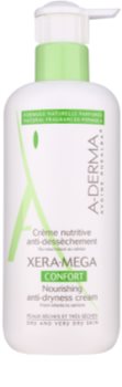 A-Derma Xera-Mega Confort crema nutritiva para rostro y cuerpo para pieles secas y muy secas