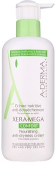 A-Derma Xera-Mega Confort Voedende Crème voor Gezicht en Lichaam voor Droge tot Zeer Droge Huid