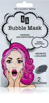 AA Cosmetics AA Bubble Mask стягаща маска за лице