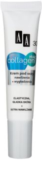 AA Cosmetics Collagen HIAL+ увлажняющий и укрепляющий крем для кожи вокруг глаз 30+