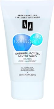 AA Cosmetics Collagen HIAL+ Energigivende rensegel 30+