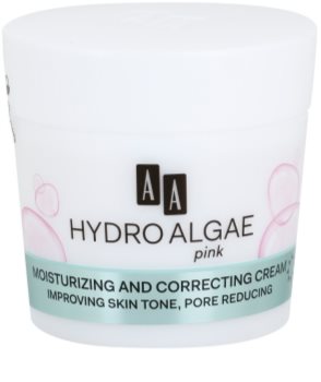 AA Cosmetics Hydro Algae Pink bőrszín egységesítő krém hidratálja a bőrt és minimalizálja a pórusokat