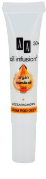 AA Cosmetics Oil Infusion2 Argan Marula 30+ околоочен крем против бръчки с хидратиращ ефект