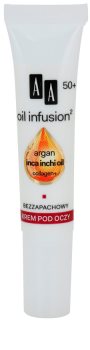 AA Cosmetics Oil Infusion2 Argan Inca Inchi 50+ crème régénérante contour des yeux