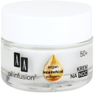 AA Cosmetics Oil Infusion2 Argan Inca Inchi 50+ ночной восстанавливающий крем с ремоделирующим эффектом