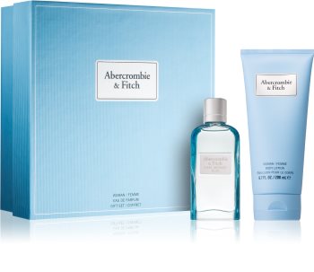 Abercrombie & Fitch First Instinct Blue set cadou III. (pentru femei) pentru femei