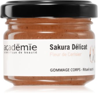 Académie Scientifique de Beauté Sakura Délicat Body Scrub Sugar Ritual odos paviršių atkuriantis kūno šveitiklis
