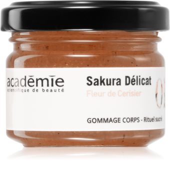 Académie Scientifique de Beauté Sakura Délicat Body Scrub Sugar Ritual лікувальний пілінг для тіла