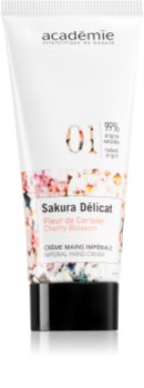 Académie Scientifique de Beauté Sakura Délicat Imperial Hand Cream hidratáló krém kézre és körmökre E-vitaminnal
