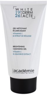 Academie Derm Acte Whitening почистващ гел за озаряване на лицето