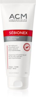 ACM Sébionex gel nettoyant pour peaux grasses et à problèmes