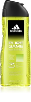 Adidas Pure Game dušo želė veidui, kūnui ir plaukams „trys viename“