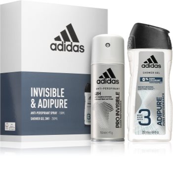 Adidas Invisible & Adipure Lahjasetti Miehille