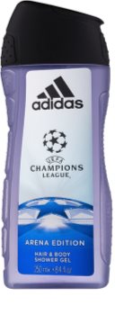 Adidas UEFA Champions League Arena Edition gel de duche para homens 250 ml