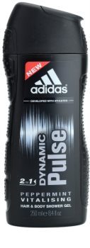 Adidas Dynamic Pulse gel de douche corps et cheveux