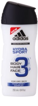 Adidas 3 Hydra Sport Duschtvål för män