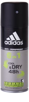 Adidas Cool & Dry 6 in 1 Deo-Spray für Herren