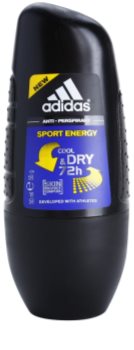 Adidas Sport Energy Cool & Dry deodorant roll-on para homens 50 ml