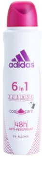 Adidas 6 in 1 Cool & Care Antitranspirant-Spray