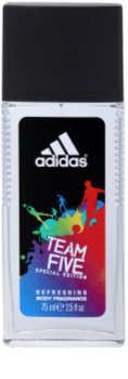 Adidas Team Five déodorant avec vaporisateur pour homme