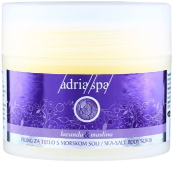 Adria-Spa Lavender & Olive Körperpeeling mit Meersalz