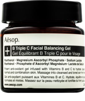 Aēsop B Triple C Facila Balancing Gel antioxidačný pleťový gél s vitamínmi