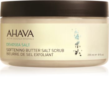 Ahava Dead Sea Salt zjemňující peelingové máslo se solí z Mrtvého moře