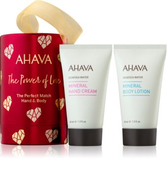 AHAVA The Power Of Love The Perfect Match Hand & Body Gift Set  (voor Handen en Lichaam )