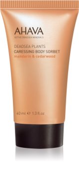 Ahava Dead Sea Plants Mandarin & Cedarwood pečující tělový sorbet
