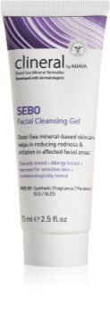 AHAVA Clineral SEBO gel limpiador suave para pieles sensibles e intolerantes