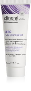 Ahava Clineral SEBO nježni gel za čišćenje za osjetljivu i netolerantnu kožu lica