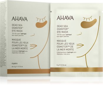 Ahava Dead Sea Osmoter feuchtigkeitsspendende Gel-Maske für den Augenbereich für hydratisierte und strahlende Haut