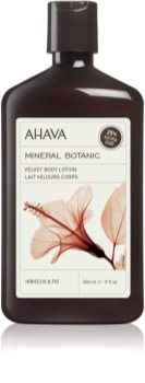 AHAVA Mineral Botanic Hibiscus & Fig Samtains ķermeņa losjons