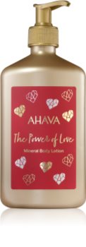 AHAVA The Power Of Love Mineral Body Lotion pflegende Body lotion mit Mineralien aus dem Toten Meer