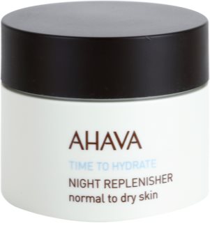 Ahava Time To Hydrate noćna krema za regeneraciju za normalnu i suhu kožu
