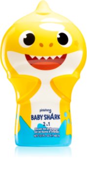 Air Val Baby Shark gyengéd tusoló gél és sampon gyermekeknek