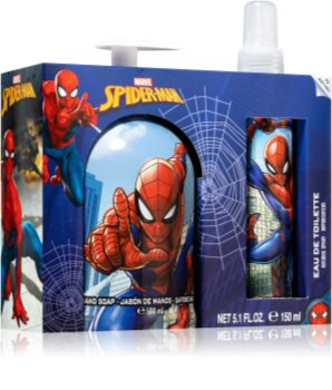 Air Val Spiderman Hand Soap & Eau deToilette Natural Spray darčeková sada pre deti