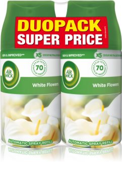 Air Wick Freshmatic White Flowers désodorisant recharge avec parfums DUO