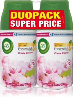 Air Wick Freshmatic Cherry Blossom ilmanraikastin Täyttöpakkaus DUO