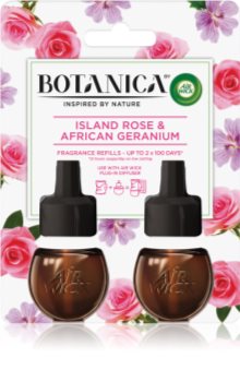 Air Wick Botanica Island Rose & African Geranium täyte sähköiseen diffuuseriin Ruusun tuoksulla DUO