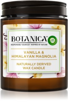 Air Wick Botanica Vanilla & Himalayan Magnolia dekoratívna sviečka