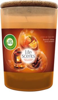 Air Wick Life Scents Cosy by the Fire vela perfumado 185 g